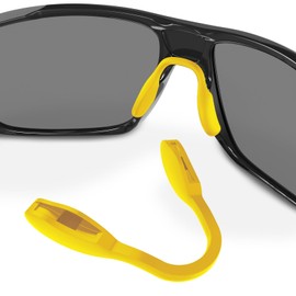 Silicone Replacement Nose Piece Nose Pads for Oakley Split Shot OO9416 Split Time OO4129 Targetline OO9397 Crossrange Patch R XL OO9361 OO9360 OO9359 Sunglasses, 1 Pair, Yellow Regular Fit