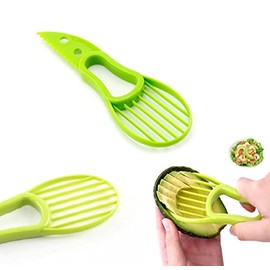 KOKSI 3-in-1 Avocado Splitter, Peeler and Slicer