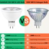 SANSUN 5W MR16 LED Landscape Light Bulbs, Low Voltage 12V