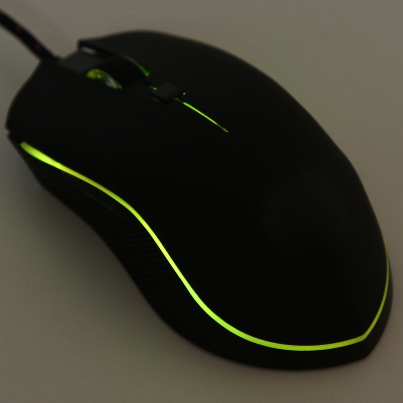 Mouse RGB Backlight 6DPI Adjustable Matte Appearance Programmable High Accuracy