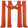 auons Wedding Bow Sheer Curtains Background, 600 x 75 cm
