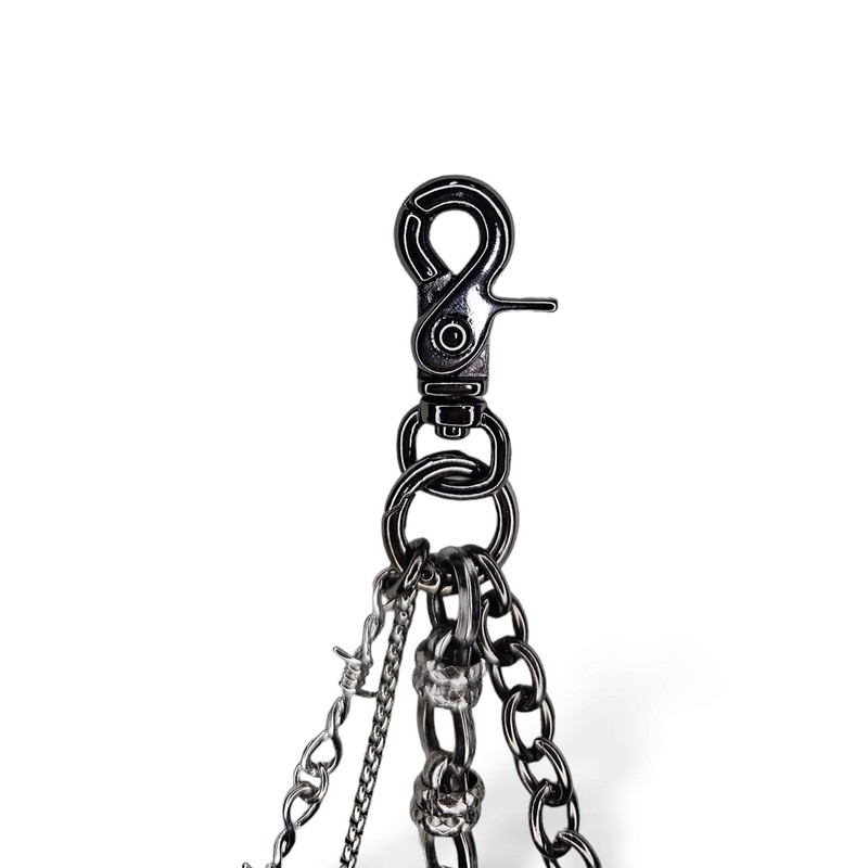 Milk Wave Quattro Pulse Chain Key Ring