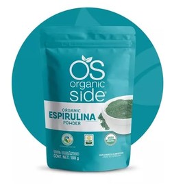 ORGANIC SIDE ESPIRULINA ORGÁNICA EN POLVO 100 G