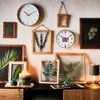 Lottogo Wall Clock 10 Inch Wall Clock for Living Room
