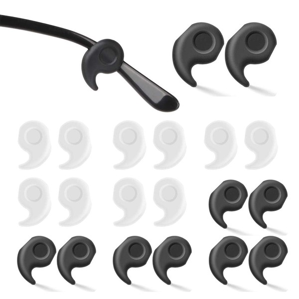 Anti-Slip Glasses Ear Hook Grip,SAIGO Eyeglasses Retainers Anti-slip Protectors Comfort