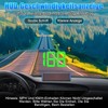 WODHMIEY HUD Speedometer Projector, Windshield Projector Speedometer HUD with GPS