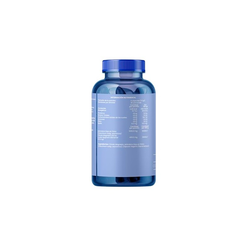 JOYCARE NATURAL Citrato de Magnesio en Cápsulas Relajación y el
