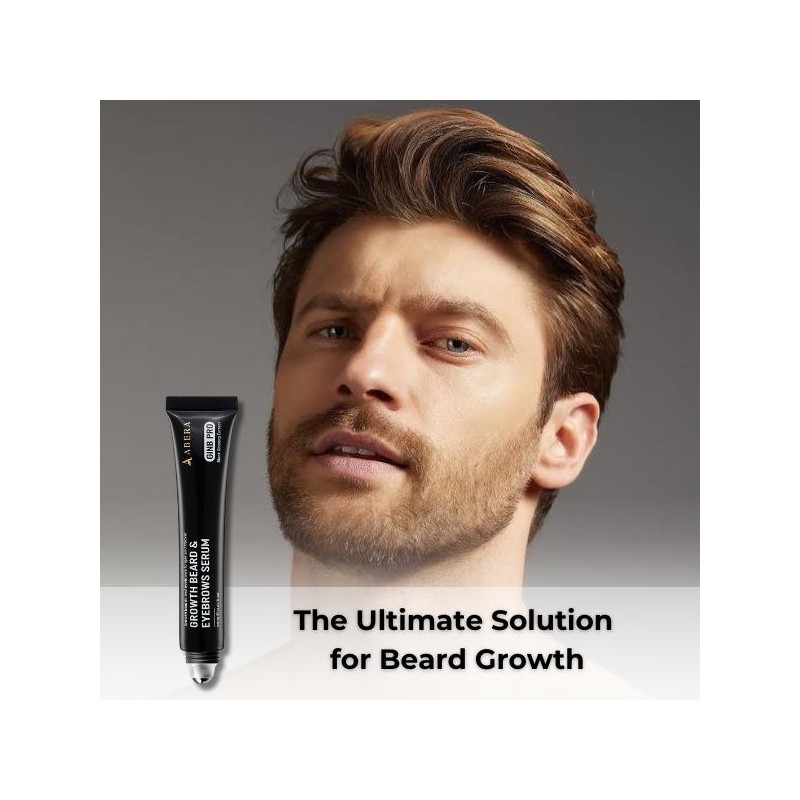 Abera Ginb Advanced Growth Beard & Eyebrows Serum For Men