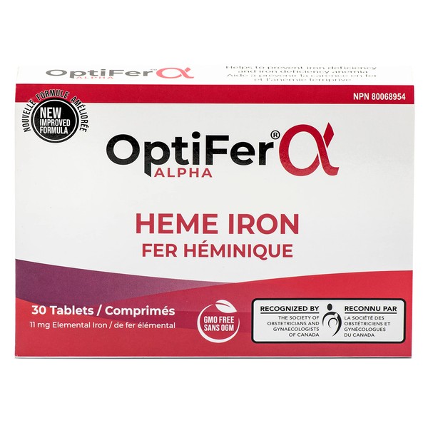OptiFer OptiFer Alpha heme iron supplement for Iron Deficiency Anemia