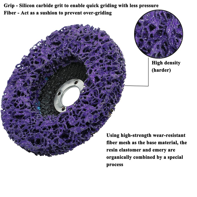 Lamsion Rust Remover Wheel Remove Paint and Oxidation Poly Strip