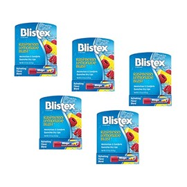 Blistex Labios explosivos de limonada de frambuesa, 0.15 onzas (paquete de 5)