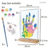 Fingerprint Set: Family Handprint Set - 6 Finger Paints and