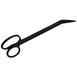 Toenail Scissors Extra Long, 19 cm, Stainless Steel with Micro Teeth (Black..)