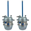 Pair of Air Brake Chamber 30/30 Sealed 2.5"" / 64