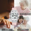 Hearkent Women's Digital Talking Watch British English Speaking Pleasant Voice