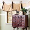 Curtain Holdbacks, Medallion Curtain Tieback Hooks for Drapes, Modern Decorative