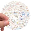 100PCS Cinnamoroll Stickers, Cute Big Ear Dog Stickers Packs for