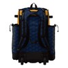Boombah Superpack Hybrid Rolling Bat Bag - 3DHC Navy/Gold -