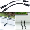 revolt MC4 Connectors: Set of 8 Flat Solar Window Feed-Through