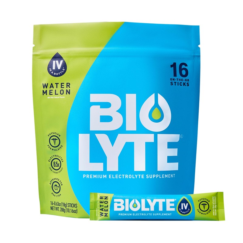 BIOLYTE- “Paquetes de Electrolitos en Polvo IV en una Botella