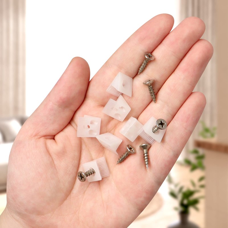 Pack of 40 Back Wall Screws, WitBicg Drawer Base Reinforcement