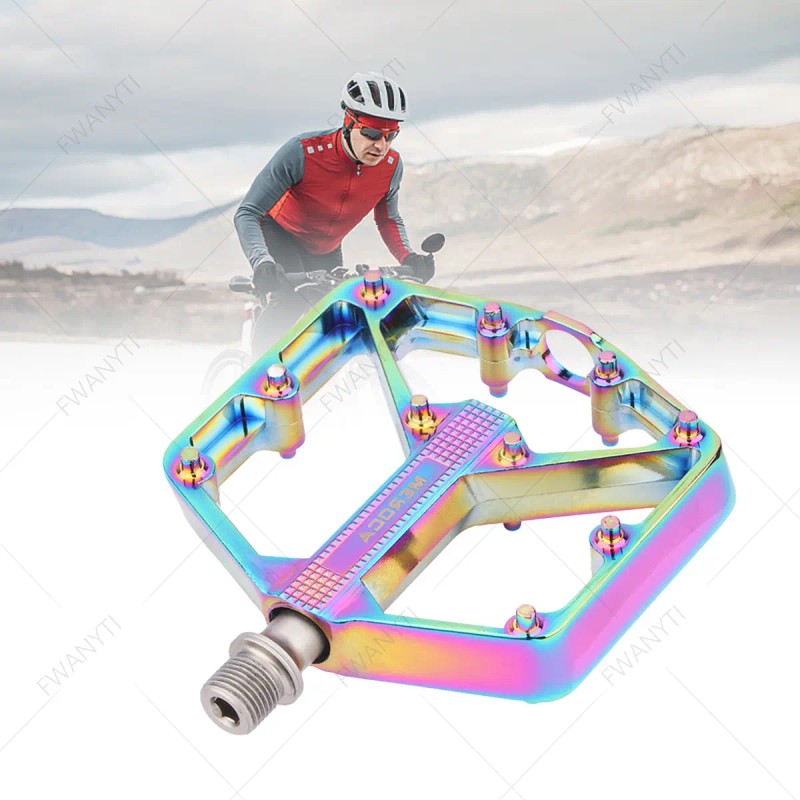 Pedal De Bicicleta Mtb Para Montaña Antideslizante Aluminio