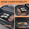MOASKER Universal Cast Iron Griddle 18.6" x 14", Pre-Seasoned Nonstick