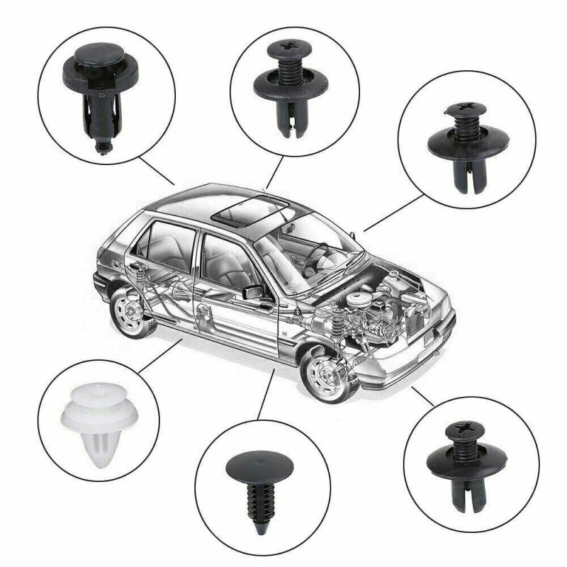 AQJ For Toyota 4Runner 2003-2022 Retainer Clips Replacement Bumper Push