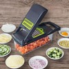 Kitchen ideas Veggie slicer 16 pieces (Gray, 1) 16 pieces