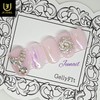 Necklace art handmade nail tips - Short Oval / 목걸이아트