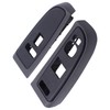 MOTOKU Front Driver and Passenger Side Window Switch Bezel Dark