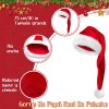 Gorros Navideños Sombreros Extendido Santa Adorno Fiesta 2pz