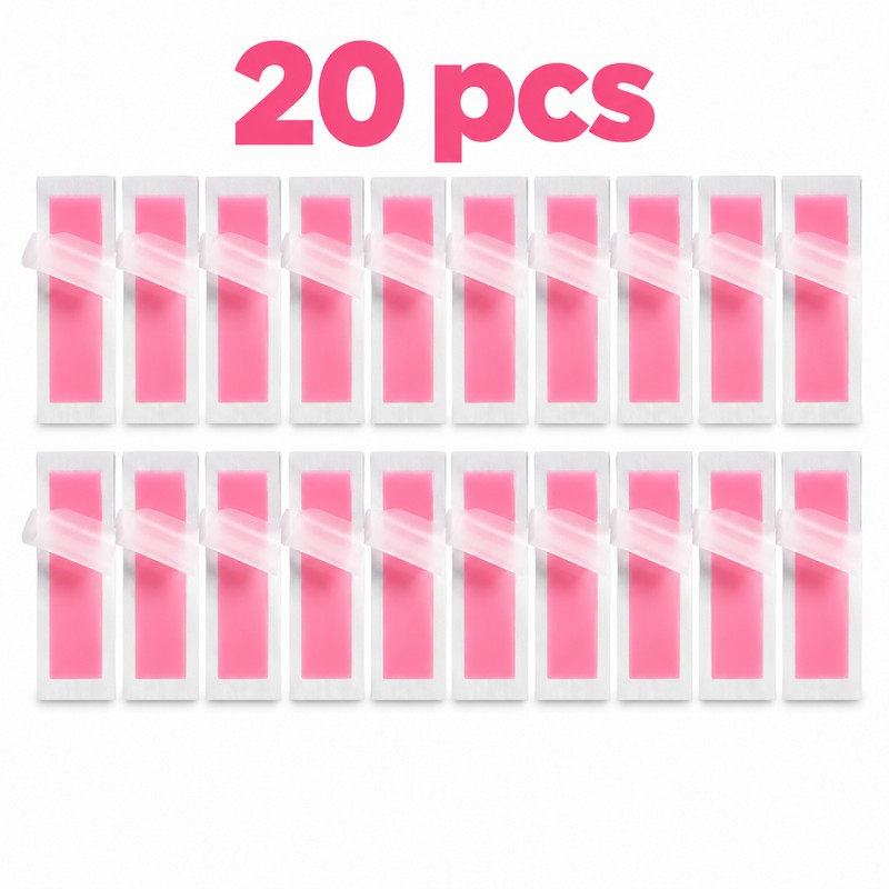 20pcs Wax Hair Removal Strips for Smooth Skin Care –