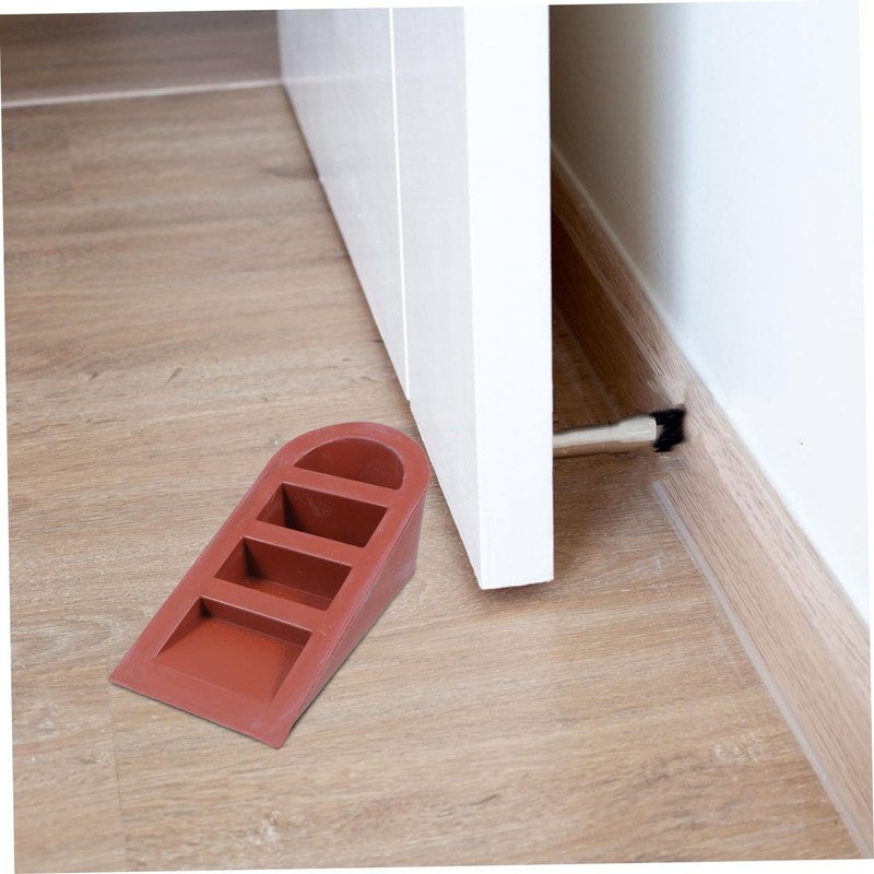 ULTECHNOVO Heavy Duty Rubber Door Stopper Wedge Extra Large Design
