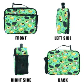 Betyiwling Guinea Pig Lunch Box Insulated Reusable Lunch Bag Tote Cooler for Women Men Boy Girl School Work Office Picnic