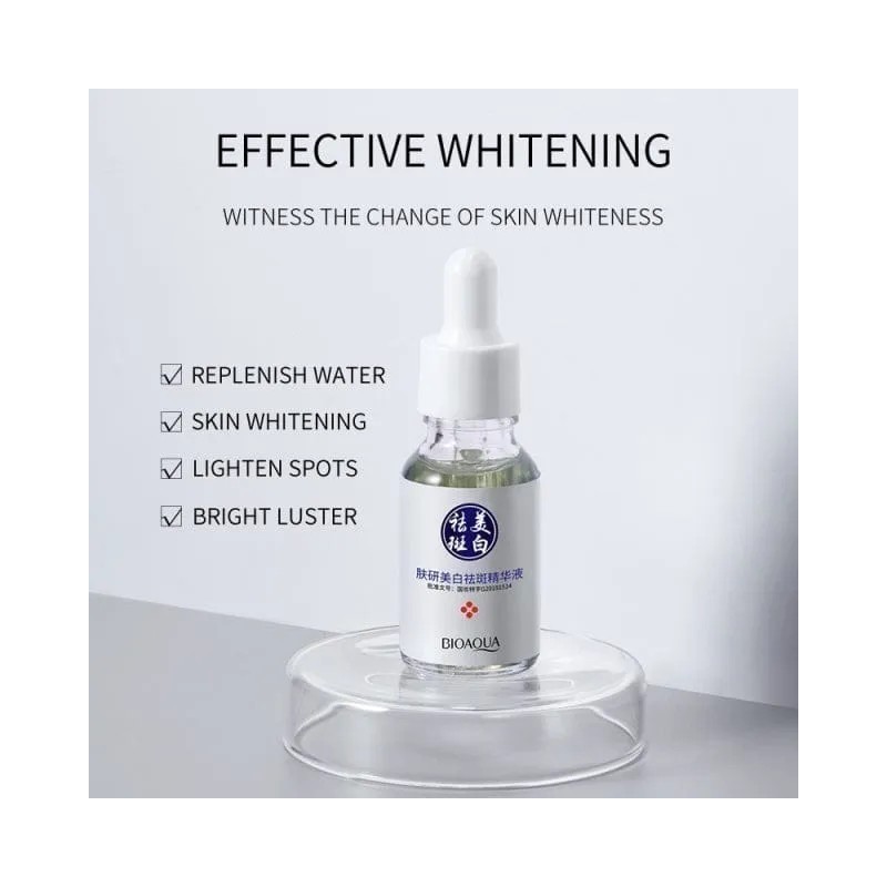 Serum Facial Blanqueador Anti Manchas Bioaqua Todo Tipo De Piel