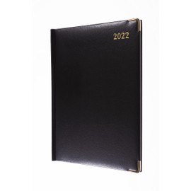 Collins Classic Manager Week with Appointments 2022 Diary - Black