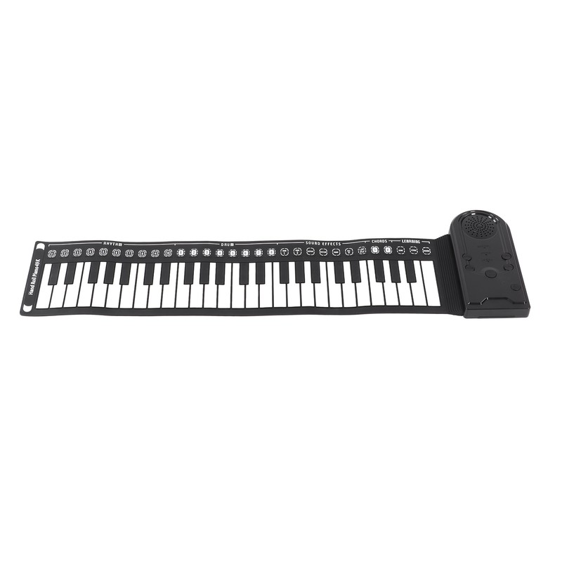 Hand Roll Piano 49 Key Portable Foldable Electric Keyboard Piano