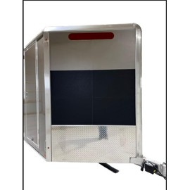 Trailer Boat Camper Rock Gravel Guard Embossed Black Stick On Vinyl 18″ Wide x 72″L (.016 inches thick) 16 mil. Prevents damage to paint coatings and tow vehicle exterior.