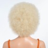 FASHION IDOL Synthetic Afro Curly Wig for Black Women Glueless