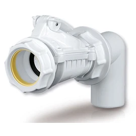 Elbow Wall Mounted Anti Flood 50mm Backwater Check Valve Backflow Prevention