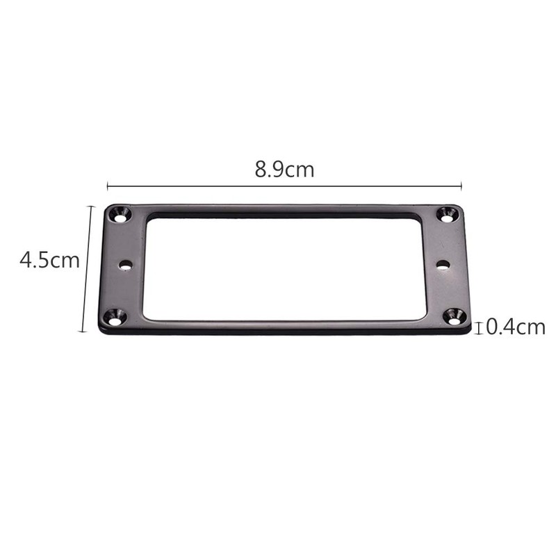 ERYUE Bezel for Pickups for Musical Instruments 2 Pickup Mounting