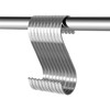 Flat S Hooks Heavy-Duty Genuine Solid 304 Stainless Steel S