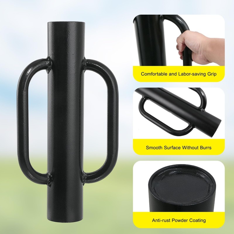 Fumingpal T Post Driver - 12LB Fence Post Driver Heavy