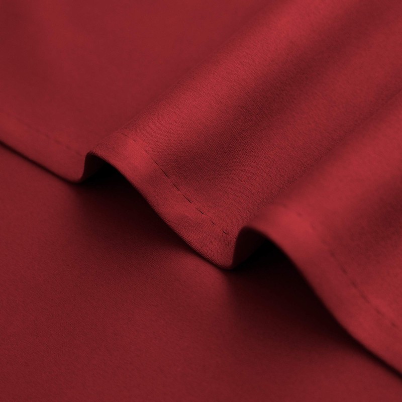 Mrs.Naturall - Cortinas cortas opacas para ventanas de cocina, 30