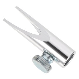 BIUDECO Sturdy Eyebrow Pencil Sharpener Double-sided U-shaped Slot Metal Pencil Sharpener for Kids Adults