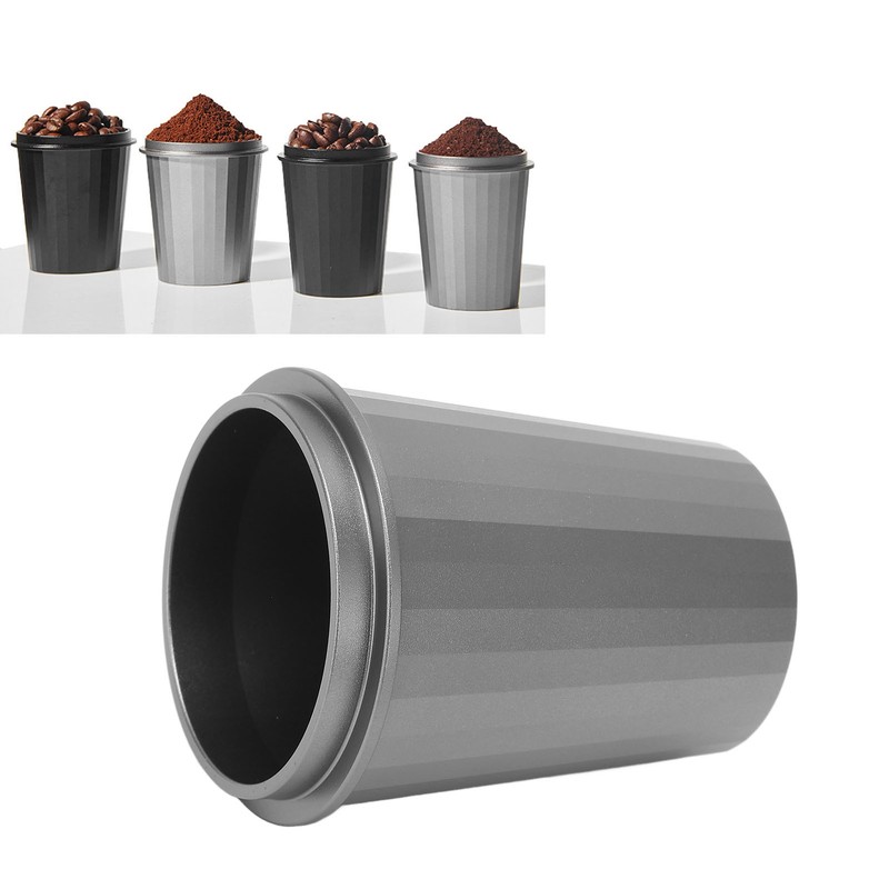 58mm Dosing Cup Prevent Stick Aluminum Alloy Multipurpose Coffee Powder