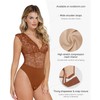 Popilush Lace Shapewear Bodysuit for Women - Tank Top Thong