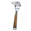 SHOWERORO Stainless Steel Potato Press with Wooden Handle Manual Masher