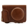 MegaGear Ever Ready Genuine Leather Camera Case with Carry Strap